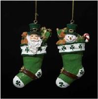 STOCKING ORN 2 PC SET